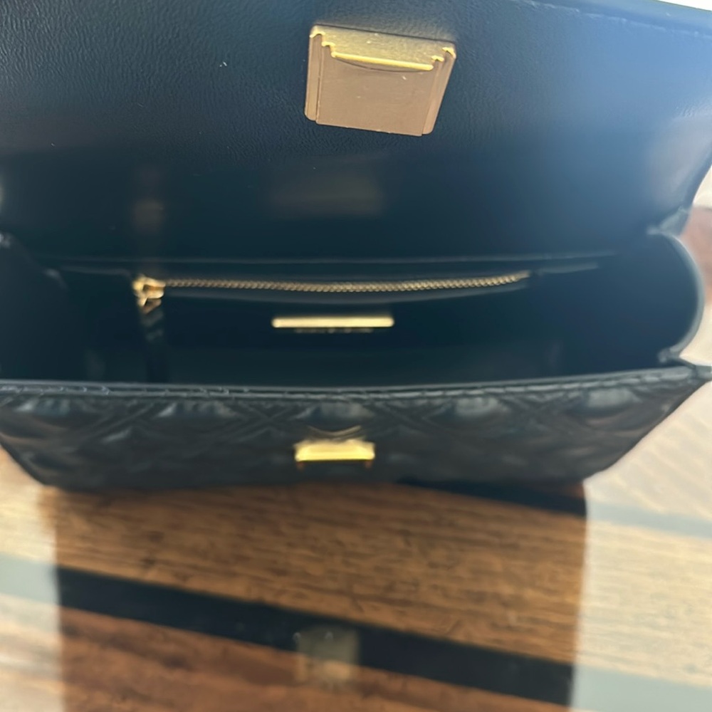New Tory Burch Fleming Matte Small , Bag black , Style: 755776 . RN # 111395 - Picture 9 of 12